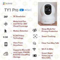 Buy EZVIZ Indoor WiFi 1080P TY1 Security Camera in Kenya