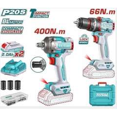 Buy Total TCKLI20275 Cordless 2 pcs combo kit in Kenya
