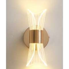 Buy Tronic WH 2511-GO-TC Golden Beam Halo Wall Light with Clear Acrylic Detailing in Kenya