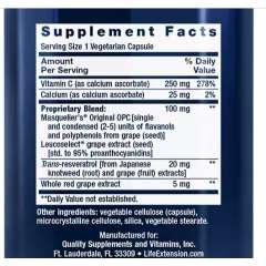 Buy Life Extension 100mg Grapeseed Extract 60Capsules Supplement in Kenya