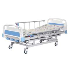 Buy Three Crank Function Manual Hospital Bed with Mattress in Kenya