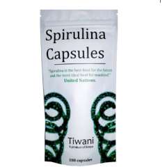 Buy Tiwani Spirulina 100 Capsules Supplements in Kenya