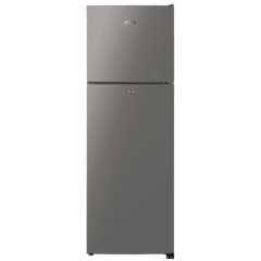 Buy MIKA MRNF202XLB 202L Double Door Top Mount Freezer No Frost Inox Line Brush Fridge in Kenya