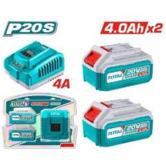 Buy Total TFBCPK1424 P20S  4.0Ah Lithium-Ion battery and charger kit in Kenya