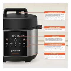 Buy Nutricook NC-SP150 4L 900W Stainless Steel Smart Pot in Kenya