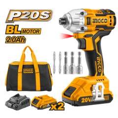 Buy Ingco CIRLI2002  20V LI-ION Impact Driver in Kenya