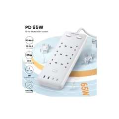 Buy UGREEN 65W  6 Way  Surge Protector Power Strip in Kenya