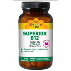 Buy Country Life 3000mcg Superior Methyl B12 50 Lozenges Supplement in Kenya