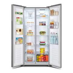 Buy Hisense RC-56WS4SA 441L Silver Side By Side Fridge in Kenya