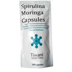 Buy Tiwani Spirulina Moringa 100 Capsules Supplements in Kenya