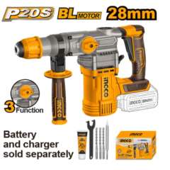 Buy Ingco CRHLI20288 20V Cordless LI-ION Rotary Hammer in Kenya