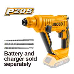 Buy Ingco CRHLI1601 20V LI-ION Cordless Rotary Hammer in Kenya