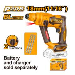 Buy Ingco CRHLI20188 20V L-ION Rotary Hammer in Kenya