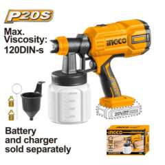 Buy Ingco CSGLI2003 LI-ION 20V Cordless  Spray Gun in Kenya