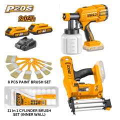 Buy Ingco COSLI23016 20V LI-ION Cordless 2 PCS Combo Kit in Kenya