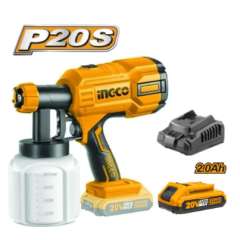 Buy Ingco CSGLI20406 20V Cordless LI-ION Spray Gun in Kenya
