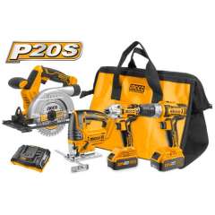 Buy Ingco CKLI2010 20V Cordless LI-ION Combo Kit in Kenya