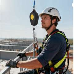 Buy Retractable Lifeline 10Meter With Steel Cable, Fall Arrest System With Carry Bag in Kenya