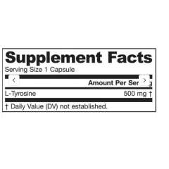 Buy Jarrow L-Tyrosine 500mg 100 Vegetable Capsule in Kenya