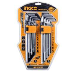Buy Ingco HHKSET0181 Allen Keys 18 Pcs Hex Keys And Torx Keys Set in Kenya