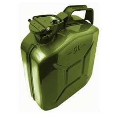 Buy Sunpower 5L 24X12X31Cm  Army Green Metal Jerry Can in Kenya