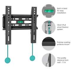 Buy ONKRON FM1 17" to 43 inch TVs Screens  Fixed TV Wall Mount in Kenya