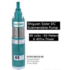 Buy Shiyuan 60M 400W 48V Brushless DC Submersible Pump in Kenya