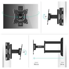 Buy ONKRON M4S for 17" to 43-inch  Full Motion TV Wall Mount in Kenya