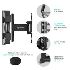 Buy ONKRON M4S for 17" to 43-inch  Full Motion TV Wall Mount in Kenya