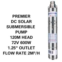 Buy Premier 120M 1.25" 6OOW 72V DC Solar Submersible Pump in Kenya