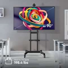 Buy Onkron Rolling TV Cart for 50"-90" Screens Mobile TV Stand in Kenya