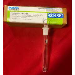 Buy Borosil 15ml Graduated Test Tube with 14/23 Interchangeable Stopper in Kenya