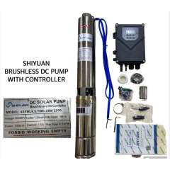 Buy Shiyuan 180M 2200W DC solar Submersible Pump with controller in Kenya