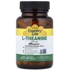 Buy Country Life GF L-Theanine 200mg 60 Vegetable Capsules in Kenya