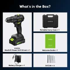 Buy Oraimo MaxDrill OSH-010A 20V Cordless Versatile Power Drill Driver in Kenya