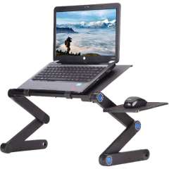 Buy Portable Laptop Desk Adjustable Multi-Angle Laptop Stand with Mouse Pad in Kenya