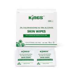 Buy Kings 200Pack 2% Chlorhexidine in 70% Alcohol Skin Wipes in Kenya
