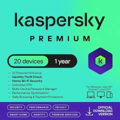 Buy Kaspersky premium 20 user Total Security in Kenya