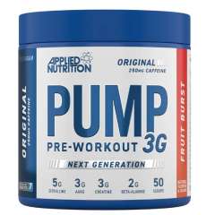 Buy Applied Nutrition Pump 3G Pre workout Fruit burst 375G 50 Servings Supplement in Kenya