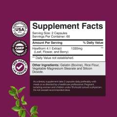 Buy Natures Craft Hawthorn Berry 120Capsules Supplement in Kenya