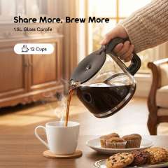 Buy oraimo BrewDrip 1.5L LED Timer Control Drip Coffee Maker in Kenya