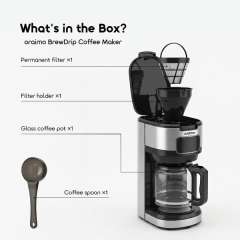Buy oraimo BrewDrip 1.5L LED Timer Control Drip Coffee Maker in Kenya
