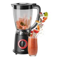 Buy VON VBP5026NLK 500W Plastic Jar Black Blender in Kenya