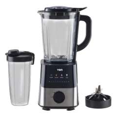 Buy VON VBG10026BLX 1000W Glass Jar Stainless Steel Blender in Kenya