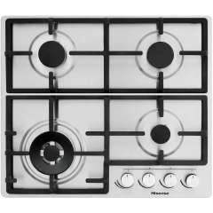 Buy Hisense HHU60GAGR  60CM Stainless Steel Built In Hob 4 Gas in Kenya