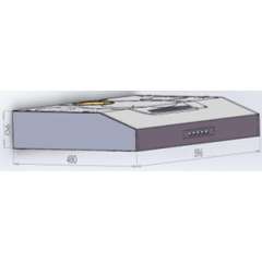 Buy VON VHDUC621RCX 60CM Stainless Steel Built In Under Cabinet Hood in Kenya