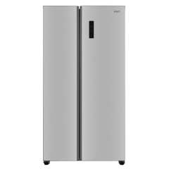 Buy VON VRZ-442NVAX 442L Side-by-Side Inverter Silver Fridge in Kenya