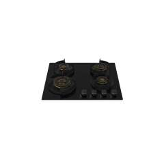 Buy VON VHB60470WFCK 4Gas With 2 WOK 60M Black Glass Built In Hob in Kenya