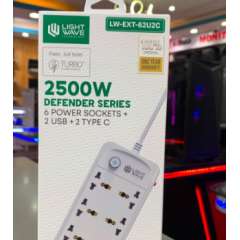 Buy LightWave LW-EXT-441U2C 4-Way 3m 2 USB + 2 USB-C, 2500W  Surge Protection Power Extension in Kenya