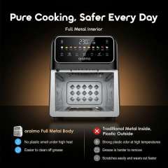 Buy Oraimo Intellifry OAF-502A 9L 230°Dual Side  Flip Free Air Fryer in Kenya